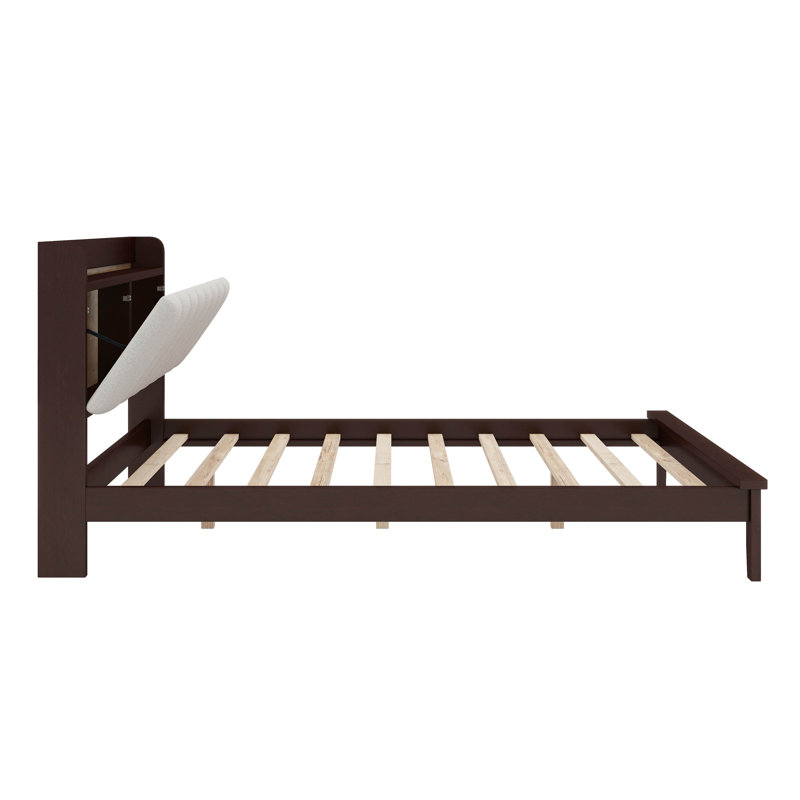 Latitude Run® Illugi Queen Low Profile Storage Platform Bed Wayfair